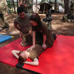 Starachowice. Ćwiczenia SBŻ Rezerwa z żołnierzami armii amerykańskiej / Anna Głąb / Radio Kielce