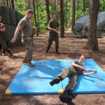 Starachowice. Ćwiczenia SBŻ Rezerwa z żołnierzami armii amerykańskiej / Anna Głąb / Radio Kielce