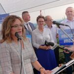 2019. Starachowice. Inauguracja kampanii wyborczej przez Agatę Wojtyszek / Anna Głąb / Radio Kielce
