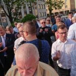 2019. Starachowice. Inauguracja kampanii wyborczej przez Agatę Wojtyszek / Anna Głąb / Radio Kielce