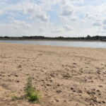 26.08.2019 Radoszyce. Miejsce, gdzie powstanie zalew / Magdalena Galas - Klusek / Radio Kielce