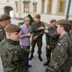 Kielce. Zdjęcia do spotu promującego Marsz Szlakiem I Kompanii Kadrowej / Piotr Kwaśniewski / Radio Kielce