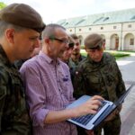 Kielce. Zdjęcia do spotu promującego Marsz Szlakiem I Kompanii Kadrowej / Piotr Kwaśniewski / Radio Kielce