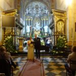 Jędrzejów. Koncert światowej sławy tenora Bogusława Morki. Na zdjęciu: Bernarda Grębowiec i Bogusław Morka / Ewa Pociejowska - Gawęda / Radio Kielce