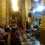 Jędrzejów. Koncert światowej sławy tenora Bogusława Morki. Na zdjęciu: Bernarda Grębowiec i Bogusław Morka / Ewa Pociejowska - Gawęda / Radio Kielce