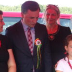 Małogoszcz. Dożynki Powiatu Jędrzejowskiego.Na zdjęciu Zbigniew Ziobro - minister sprawiedliwości / Ewa Pociejowska-Gawęda / Radio Kielce