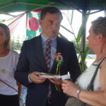 Małogoszcz. Dożynki Powiatu Jędrzejowskiego. Na zdjęciu Zbigniew Ziobro - minister sprawiedliwości / Ewa Pociejowska-Gawęda / Radio Kielce