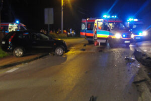 Wypadek w miejscowości Sichów Duży w gminie Rytwiany / KP PSP Staszów