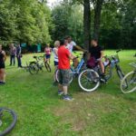 Zagnańsk. Rajd rowerowy szlakiem Brygady Świętokrzyskiej Narodowych Sił Zbrojnych / Izabela Mortas / Radio Kielce