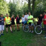 Zagnańsk. Rajd rowerowy szlakiem Brygady Świętokrzyskiej Narodowych Sił Zbrojnych / Izabela Mortas / Radio Kielce