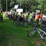 Zagnańsk. Rajd rowerowy szlakiem Brygady Świętokrzyskiej Narodowych Sił Zbrojnych / Izabela Mortas / Radio Kielce