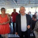 Piknik rodzinny Prawa i Sprawiedliwości. Rejs statkiem po Wiśle. Krzysztof Lipiec - poseł PiS / Michał Kita / Radio Kielce