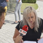 Strawczyn. Letni Raport Dnia, Na zdjęciu: Anna Gad Urząd Gminy w Strawczynie / Grzegorz Jamka / Radio Kielce