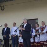 "Lato z rodziną". Piknik PiS w Skarżysku Kościelnym. Andrzej Bętkowski – marszałek województwa świętokrzyskiego, Andrzej Kryj - poseł PiS, Piotr Wawrzyk - wiceminister spraw zagranicznych, Krzysztof Lipiec – poseł PiS, Maria Zuba - poseł PiS / Michał Kita / Radio Kielce