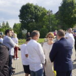 "Lato z rodziną". Piknik PiS w Skarżysku Kościelnym. Na zdjęciu Maria Zuba - poseł PiS / Michał Kita / Radio Kielce