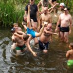 Choiny nad Nidą. Marsz Szlakiem I Kompanii Kadrowej. „Chrzest bojowy” / Mateusz Kaczmarczyk / Radio Kielce