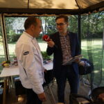 Kielce. Śniadanie w ogrodzie Radia Kielce / Aneta Cielibała-Gil / Radio Kielce