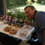 Kielce. Śniadanie w ogrodzie Radia Kielce / Aneta Cielibała-Gil / Radio Kielce