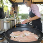 Śniadanie w ogrodzie Radia Kielce. Ewelina Soboń, Restauracja Żółty Słoń / Kamil Król / Radio Kielce