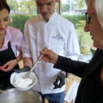 Śniadanie w ogrodzie Radia Kielce. Ewelina Soboń i Łukasz Wasik, Restauracja Żółty Słoń / Kamil Król / Radio Kielce