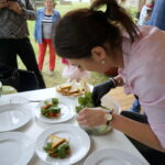 Śniadanie w ogrodzie Radia Kielce. Ewelina Soboń, Restauracja Żółty Słoń / Kamil Król / Radio Kielce