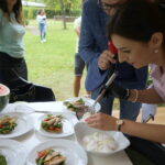 Śniadanie w ogrodzie Radia Kielce. Ewelina Soboń, Restauracja Żółty Słoń / Kamil Król / Radio Kielce