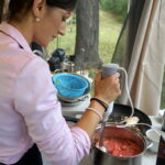 Śniadanie w ogrodzie Radia Kielce. Ewelina Soboń, Restauracja Żółty Słoń / Kamil Król / Radio Kielce