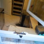 Awaria maszyny do rozgrzewania borowiny w budynku oddziału rehabilitacji Wojewódzkiego Szpitala Zespolonego przy ulicy Kościuszki w Kielcach / Piotr Kwaśniewski / Radio Kielce