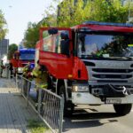 Awaria maszyny do rozgrzewania borowiny w budynku oddziału rehabilitacji Wojewódzkiego Szpitala Zespolonego przy ulicy Kościuszki w Kielcach / Piotr Kwaśniewski / Radio Kielce