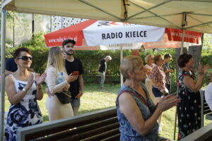 Ogrody Radia Kielce. Koncert zespołu De Mono / Aneta Cielibała-Gil / Radio Kielce