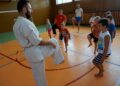 Kielce. Wakacyjna akademia karate Kyokushin / Kamil Król / Radio Kielce