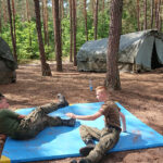 Starachowice. Ćwiczenia SBŻ Rezerwa z żołnierzami armii amerykańskiej / Anna Głąb / Radio Kielce