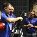 Chęciny. Miłośnicy astronomii / Jarosław Kubalski / Radio Kielce