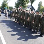 Kadrówkowicze złożyli hołd zmarłym uczestnikom Marszu Szlakiem I Kompanii Kadrowej / Jarosław Kubalski / Radio Kielce