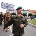 Miechów. Marsz Szlakiem I Kompanii Kadrowej / Jarosław Kubalski / Radio Kielce