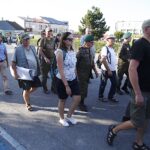 „Kadrówka” dotarła do Jędrzejowa / Jarosław Kubalski / Radio Kielce