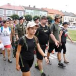 Miechów. Marsz Szlakiem I Kompanii Kadrowej / Jarosław Kubalski / Radio Kielce