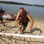 31.08.2019. Chańcza. Otwarte Mistrzostwa Grup Szybkiego Reagowania na Wodzie / Jarosław Kubalski / Radio Kielce