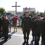 Kadrówkowicze złożyli hołd zmarłym uczestnikom Marszu Szlakiem I Kompanii Kadrowej / Jarosław Kubalski / Radio Kielce