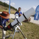 Chęciny. Miłośnicy astronomii / Jarosław Kubalski / Radio Kielce