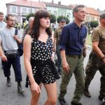 Miechów. Marsz Szlakiem I Kompanii Kadrowej / Jarosław Kubalski / Radio Kielce