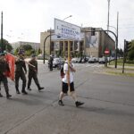 54. Marsz Szlakiem Pierwszej Kompanii Kadrowej wyrusza z Krakowa / Jarosław Kubalski / Radio Kielce