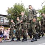 Miechów. Marsz Szlakiem I Kompanii Kadrowej / Jarosław Kubalski / Radio Kielce