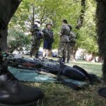 Słomniki. Marsz Szlakiem I Kompanii Kadrowej. Piknik / Jarosław Kubalski / Radio Kielce