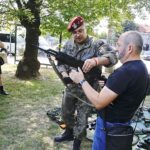 Słomniki. Marsz Szlakiem I Kompanii Kadrowej. Piknik / Jarosław Kubalski / Radio Kielce