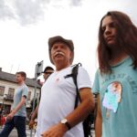 Miechów. Marsz Szlakiem I Kompanii Kadrowej / Jarosław Kubalski / Radio Kielce