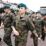 Miechów. Marsz Szlakiem I Kompanii Kadrowej / Jarosław Kubalski / Radio Kielce