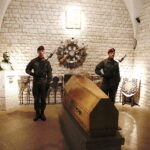 Kraków. 54. Marsz Szlakiem Pierwszej Kompanii Kadrowej. Uroczystości na Wawelu / Jarosław Kubalski / Radio Kielce