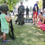 Słomniki. Marsz Szlakiem I Kompanii Kadrowej. Piknik / Jarosław Kubalski / Radio Kielce