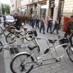 54. Marsz Szlakiem Pierwszej Kompanii Kadrowej wyrusza z Krakowa / Jarosław Kubalski / Radio Kielce